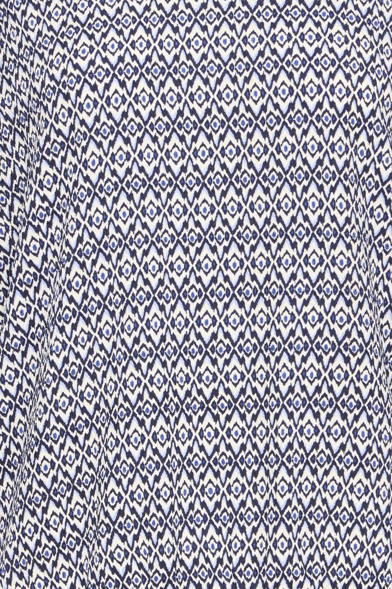 Irene topp zig zag blue