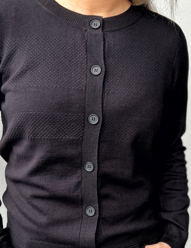 Stine cardigan svart