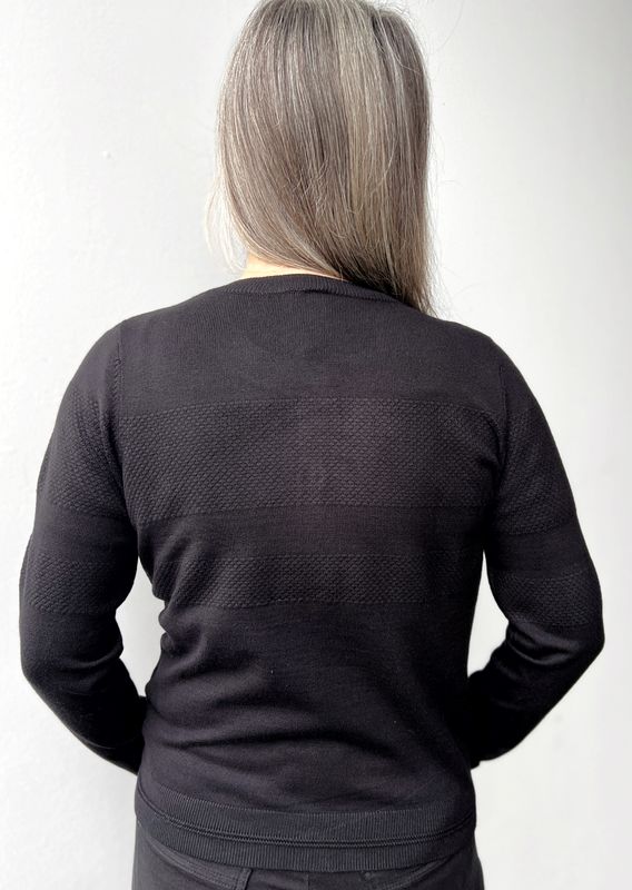 Stine cardigan svart