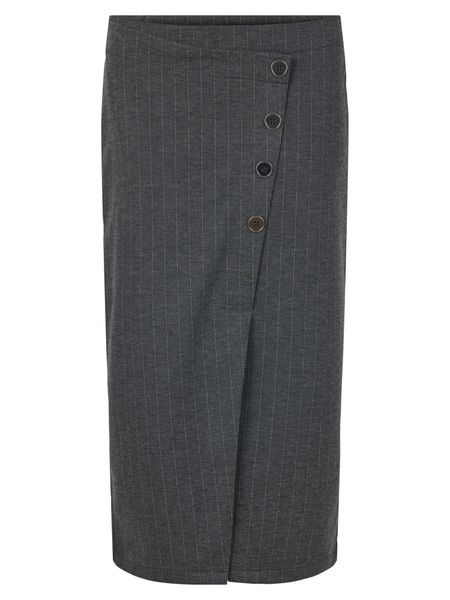 Hovedbilde Gry skjørt stripet grå