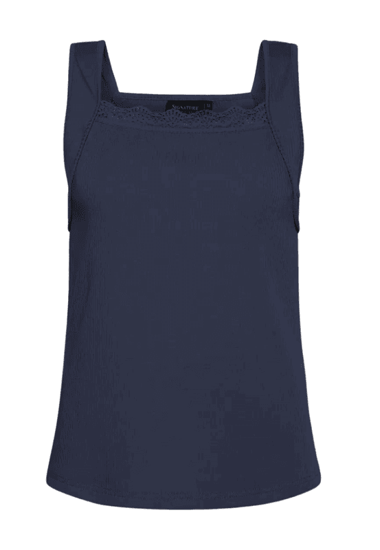 Sølvi singlet marine
