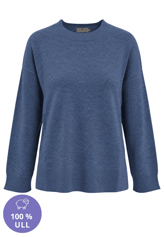 Anny myk ullgenser blue melange