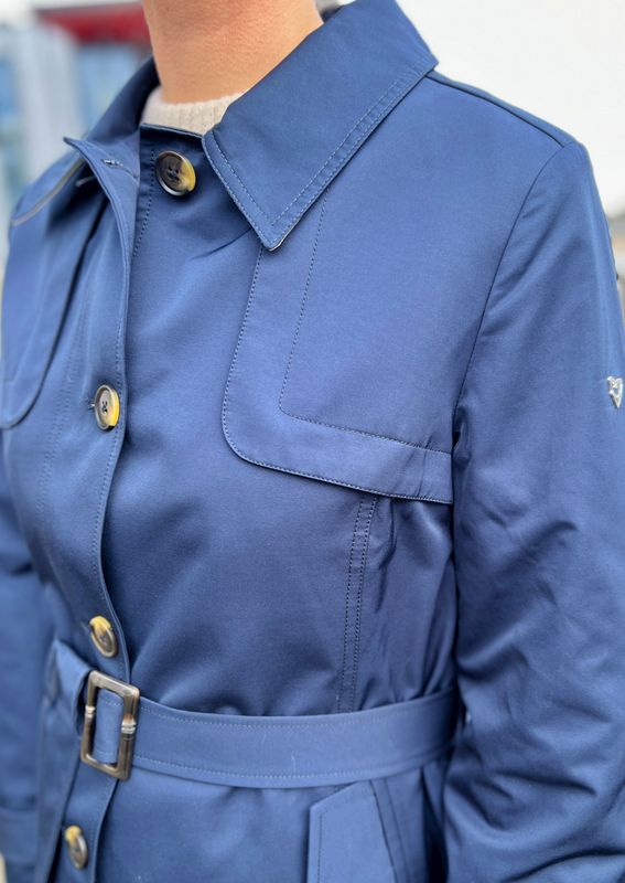 Hanne Trenchcoat Marineblå