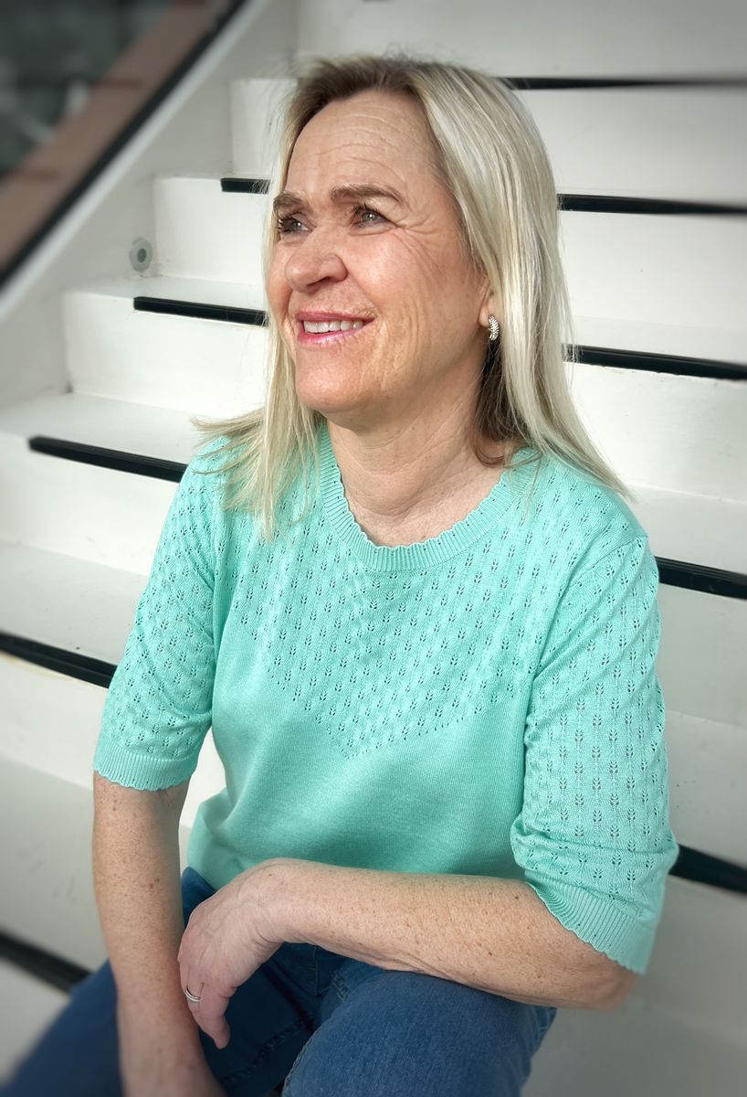 Lisen strikket topp mint