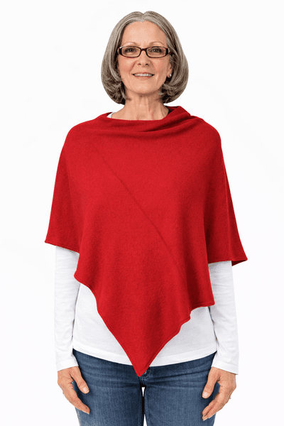Hovedbilde Rød poncho 
