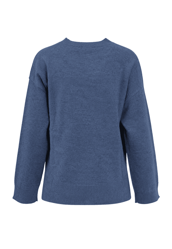 Anny myk ullgenser blue melange