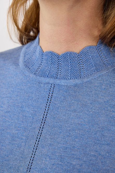 Hovedbilde Helga blusegenser blue melange