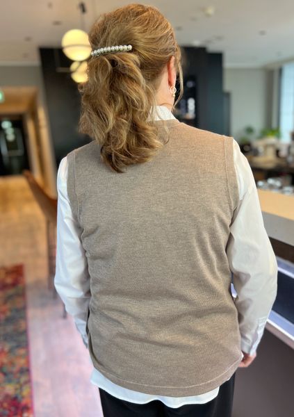 Hovedbilde Helga vest burro melange