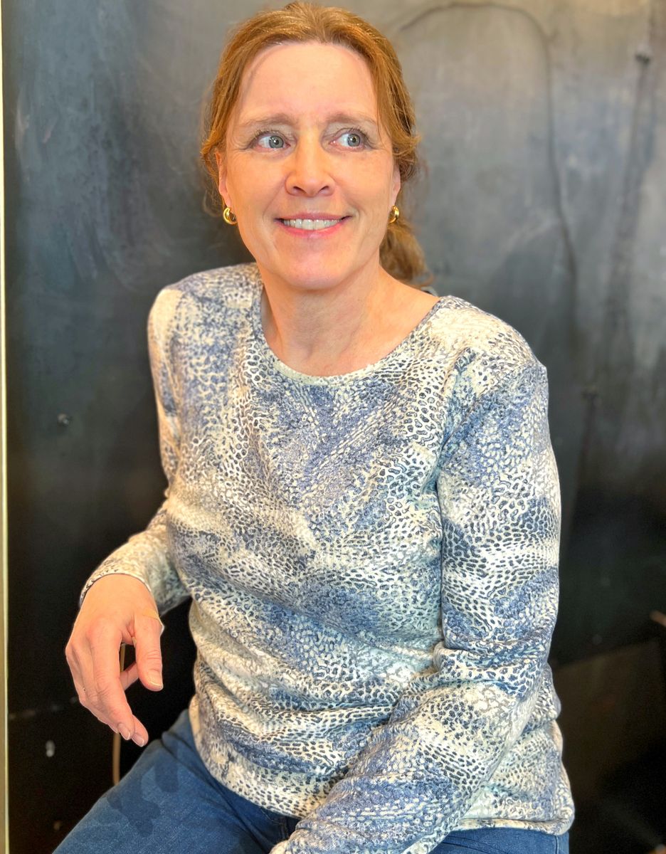 Andrea genser børstet viskose