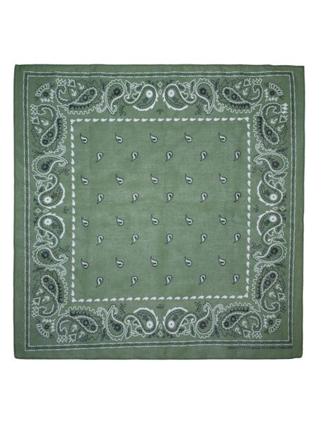 Hovedbilde Bomullskjerf støvgrønn