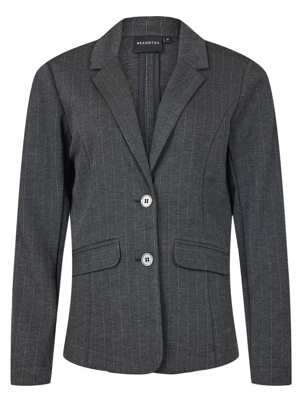 Gry blazer stripet grå
