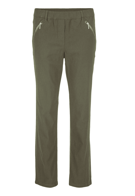 Brandtex Siri bukse fleece innside kaki 72 cm