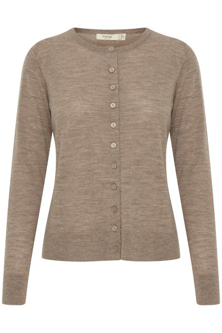 Hovedbilde Anette ull cardigan valnøtt