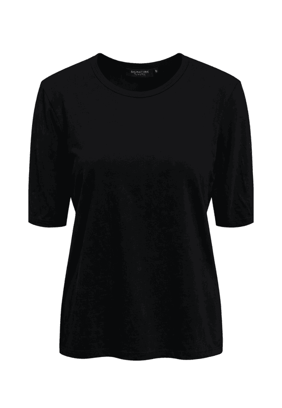 Mona basic t-shirt svart