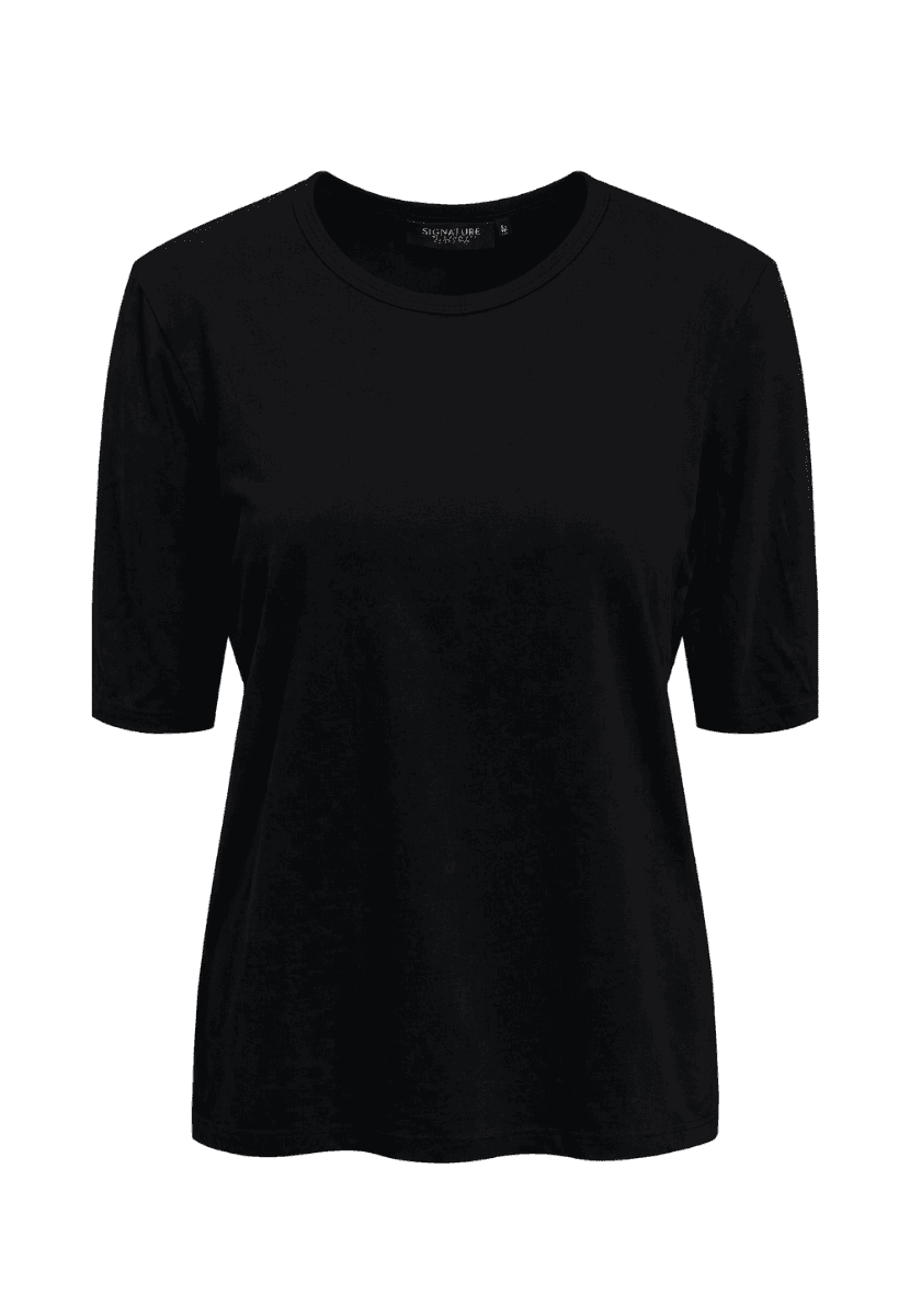 Mona basic t-shirt svart