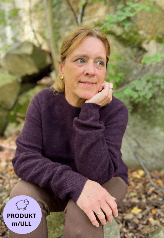 Marion genser m/ull mahogni