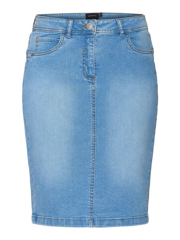 Janne olaskjørt lys denim