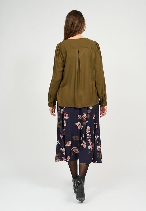 Olive bluse 