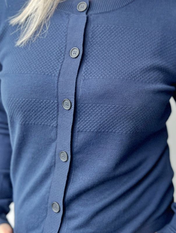 Stine cardigan marineblå