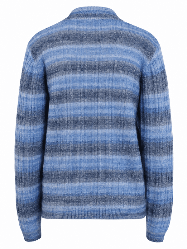 Vivian myk strikkegenser kasmir blue