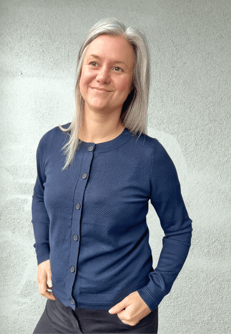Hovedbilde Stine cardigan marineblå