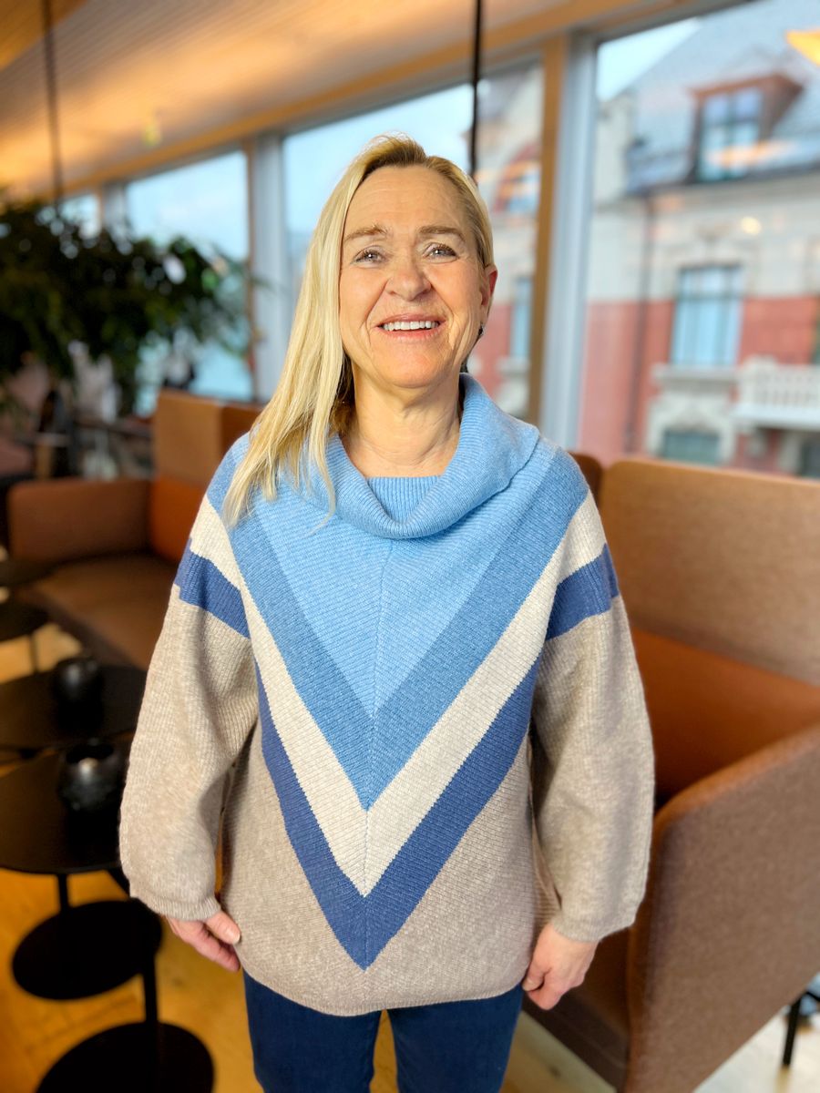 Helga genser v-mønster