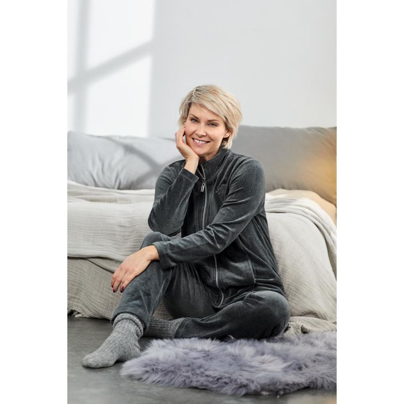 Anne kosedress  mørk grå