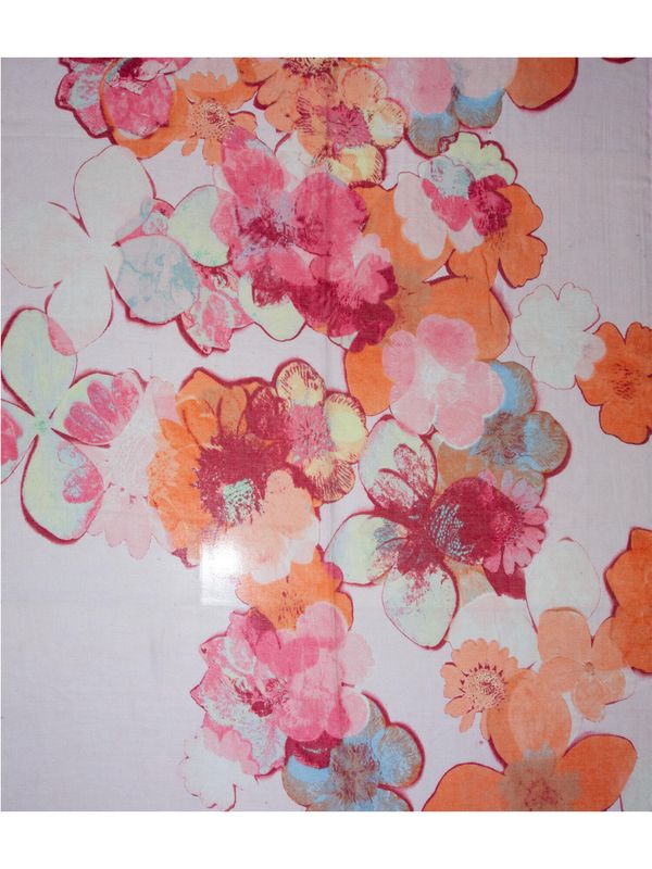 Tubeskjerf  blomstret rosa