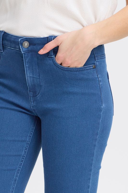 Elli capribukser denim