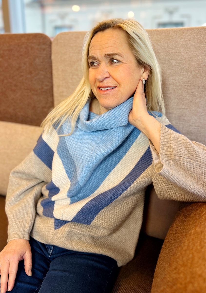 Helga genser v-mønster