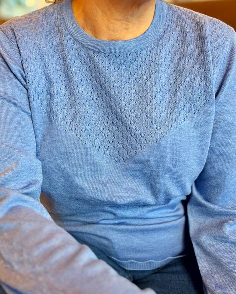 Hovedbilde Helga genser blue melange 