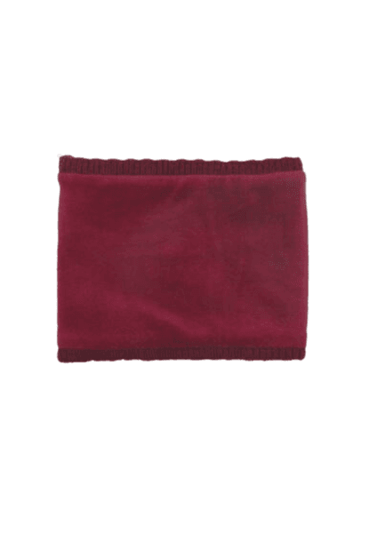 Hovedbilde Hals m/fleecefôr burgunder