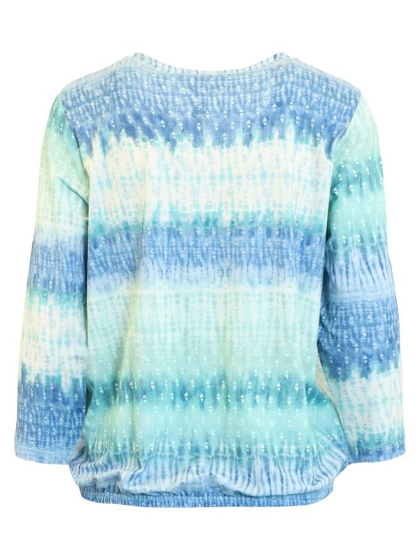 Lisen topp mint batikk