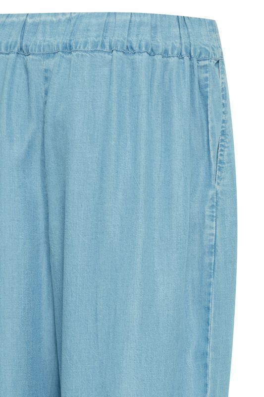 Evelyn culotte lys denim