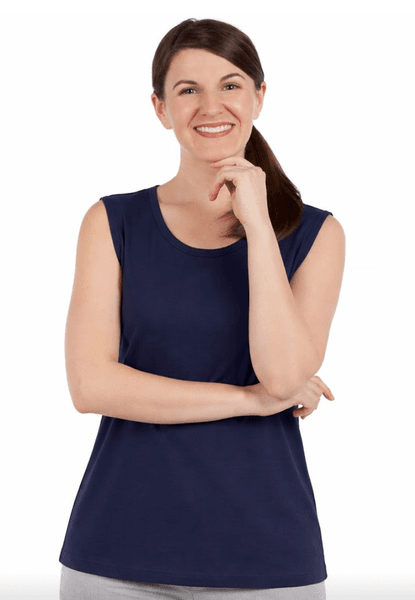 Hovedbilde Mona basic singlet marine