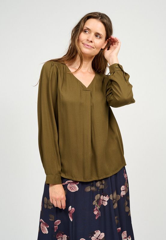 Olive bluse 