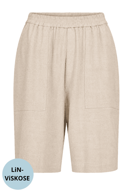 Hovedbilde Inger lin-shorts naturfarget