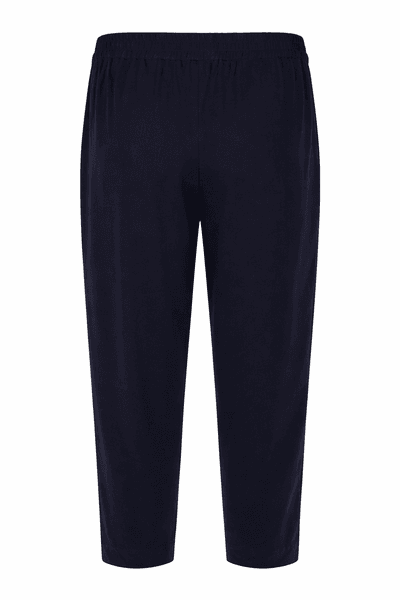 Hovedbilde Inger capri bukser lin marineblå