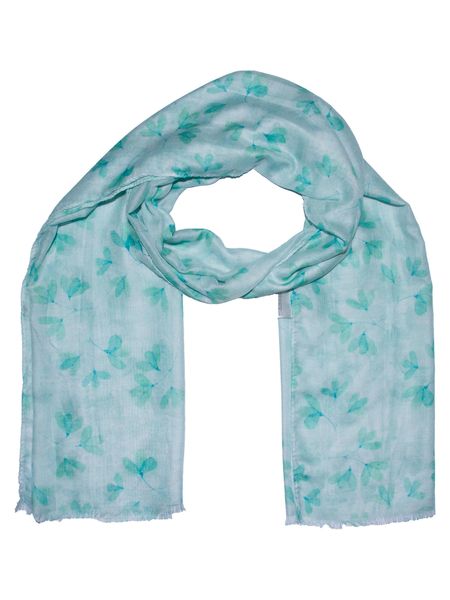 Hovedbilde Skjerf m/blader grønn