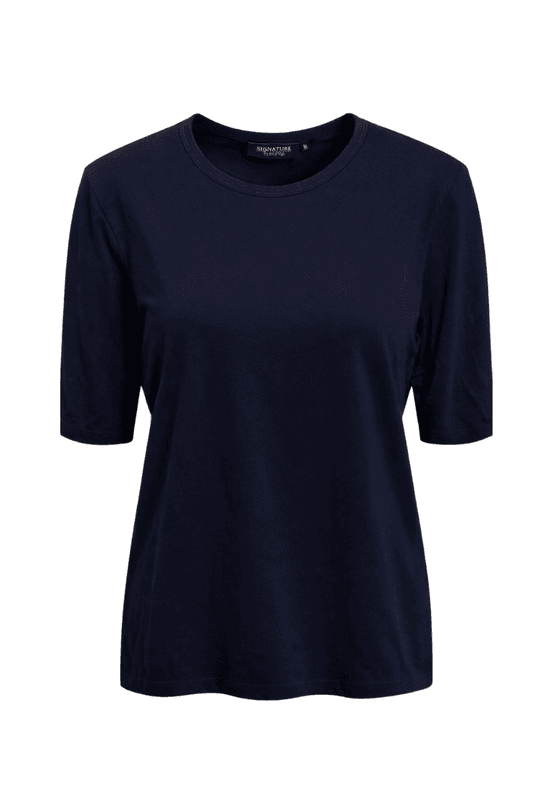 Mona basic t-shirt marineblå