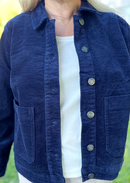 Hovedbilde Gry cordjakke blå