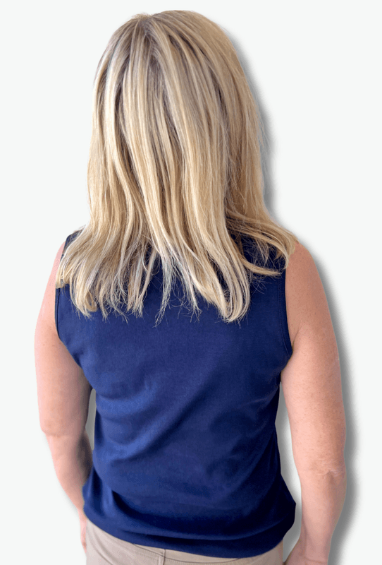 Inger singlet marineblå