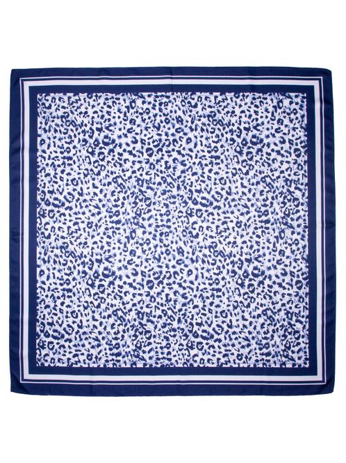 Hovedbilde Skjerf dyreprint navy